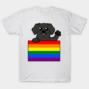 Love is Love Puppy - Black v2 T-Shirt